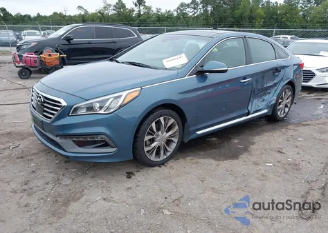 2015 Hyundai Sonata Limited 2.0T z USA, uszkodzony, nr VIN 5NPE34AB8FH150650